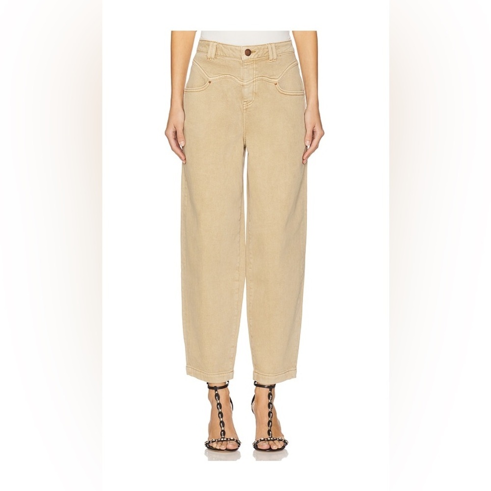 Seventy + Mochi Mia Jeans In Desert Jean Size 24 Nwt